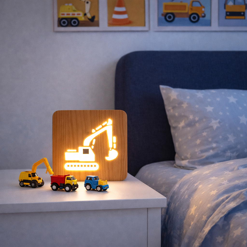 Children's Digger Night light