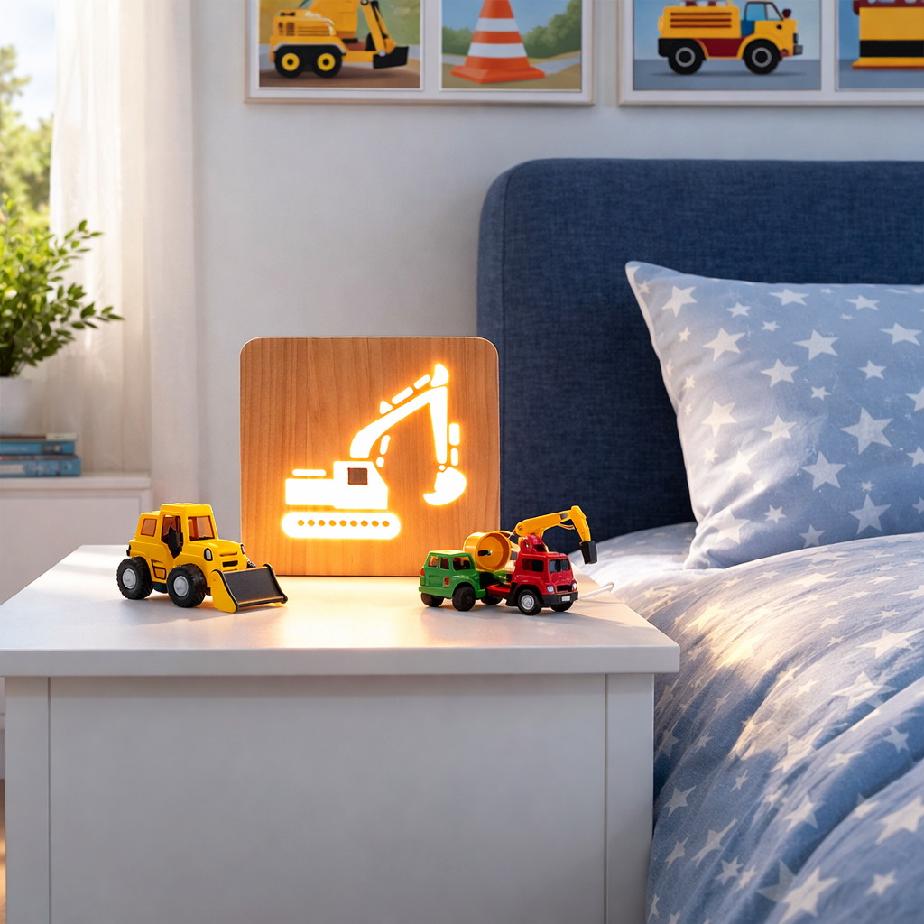 Children's Digger Night light